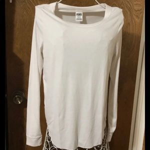 Victoria Secret pink White Long sleeve